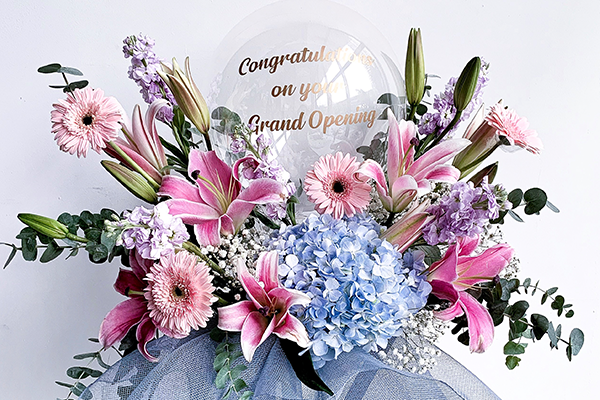 The significance of grand opening flower stands