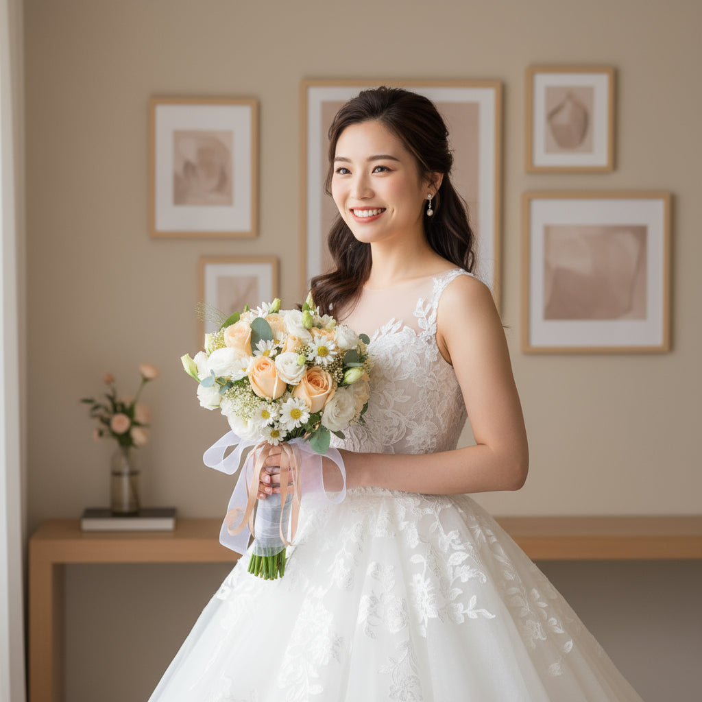 Creamy Radiance | Bridal Bouquet image 1