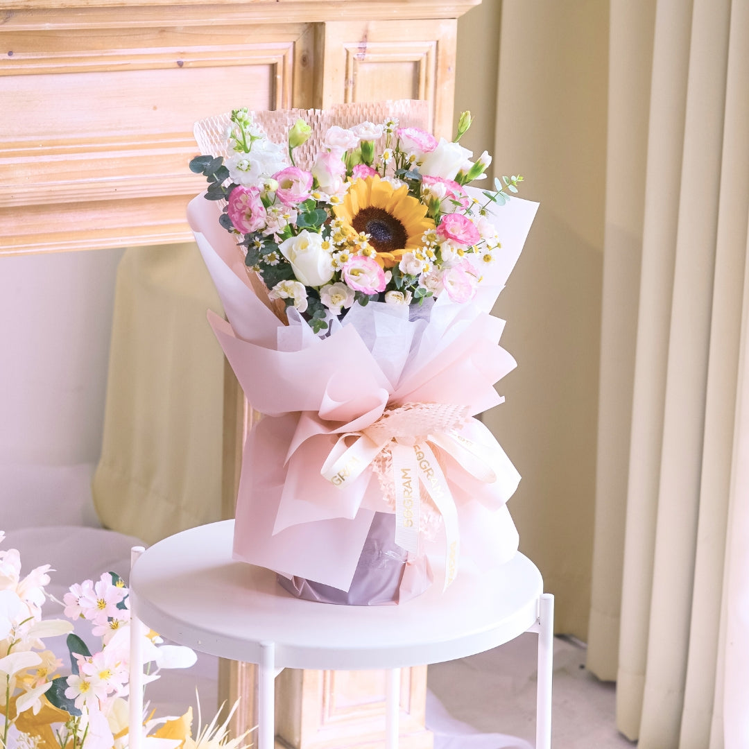 Sugar Sun Sunflower Hand Bouquet image 10