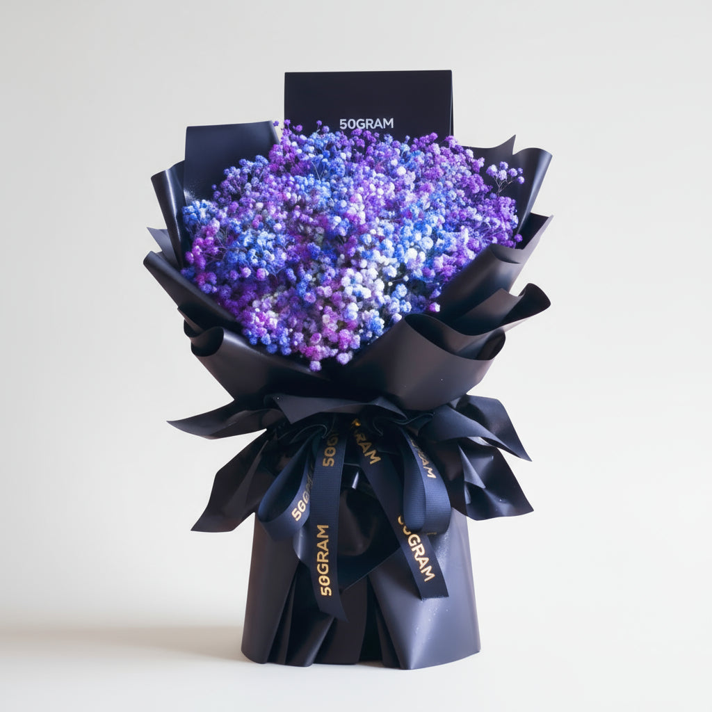 Baby Galaxy Baby Breath Hand Bouquet image 0