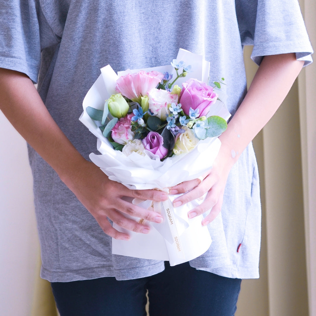 Loving Still Small Hand Bouquet image 4