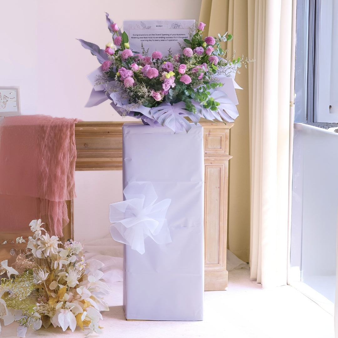 Prosper in Plum | Business Opening Stand image 4
