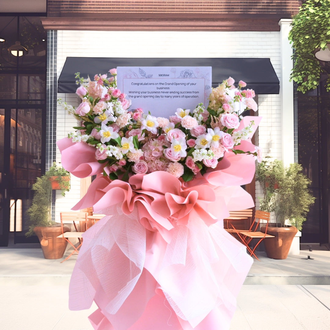 Pink Petals | Business Opening Stand image 3