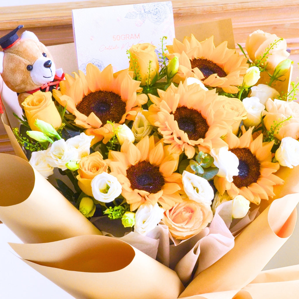 Future Bright Sunflower Hand Bouquet image 11