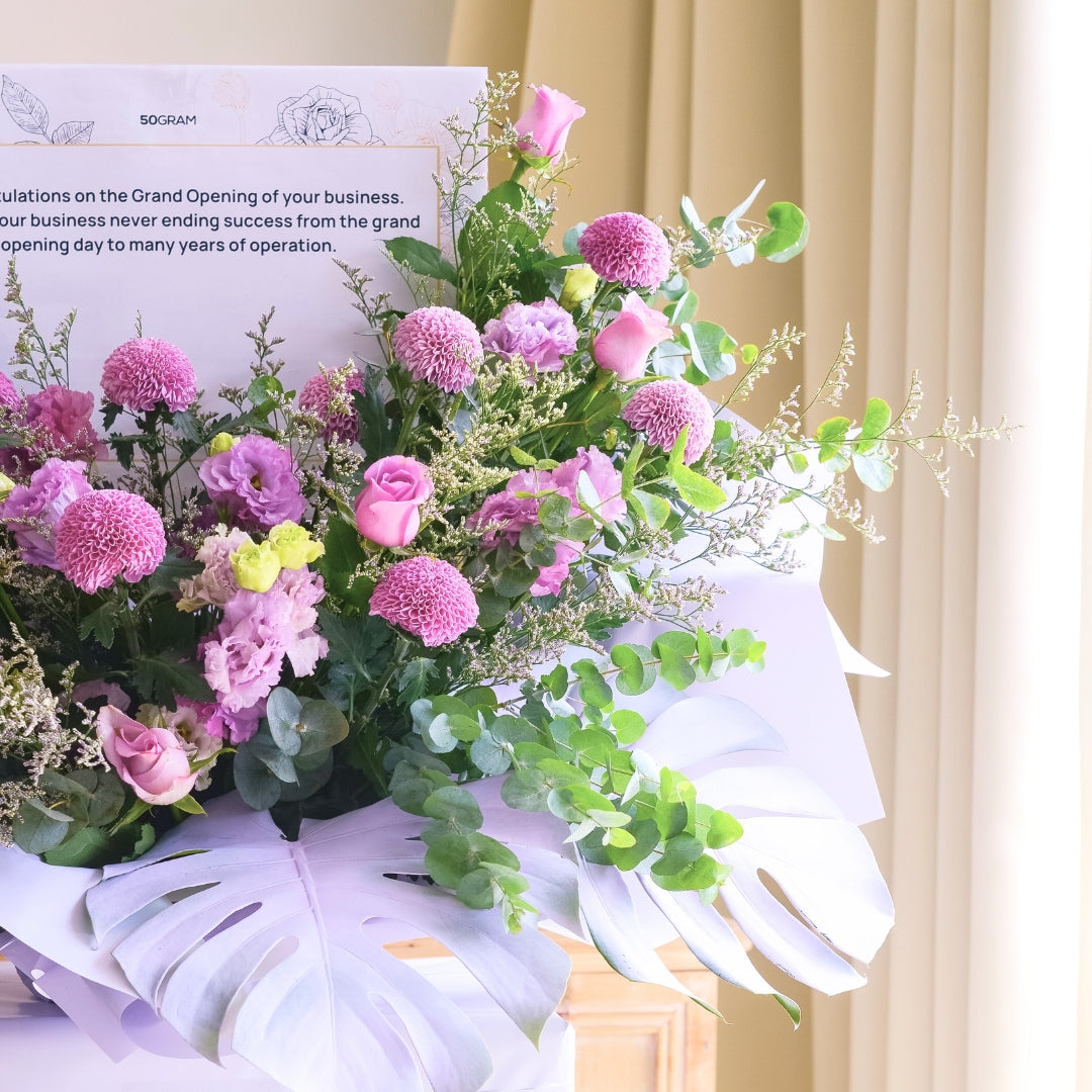 Prosper in Plum | Business Opening Stand image 5
