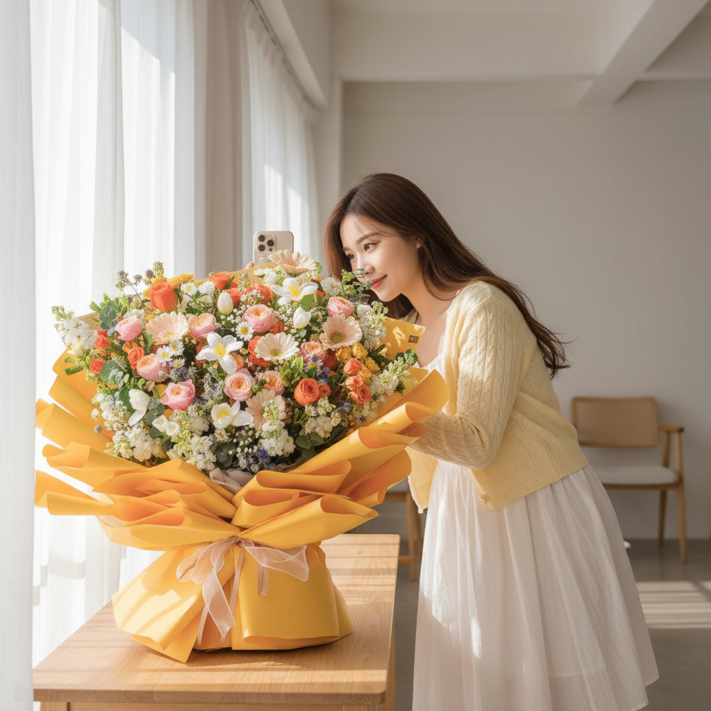 Sovereign Charm Hand Bouquet image 1