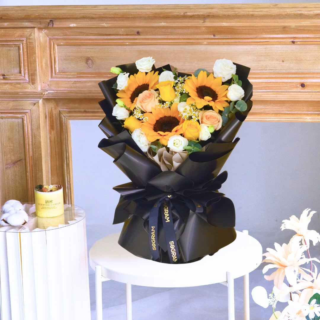 Sunflower Vista Flower Bouquet image 4