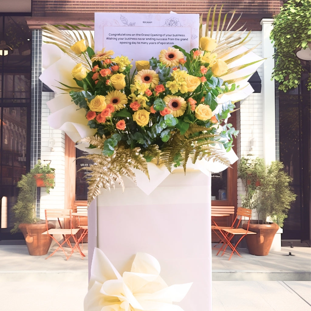 Grace in Gold | Business Opening Stand image 3