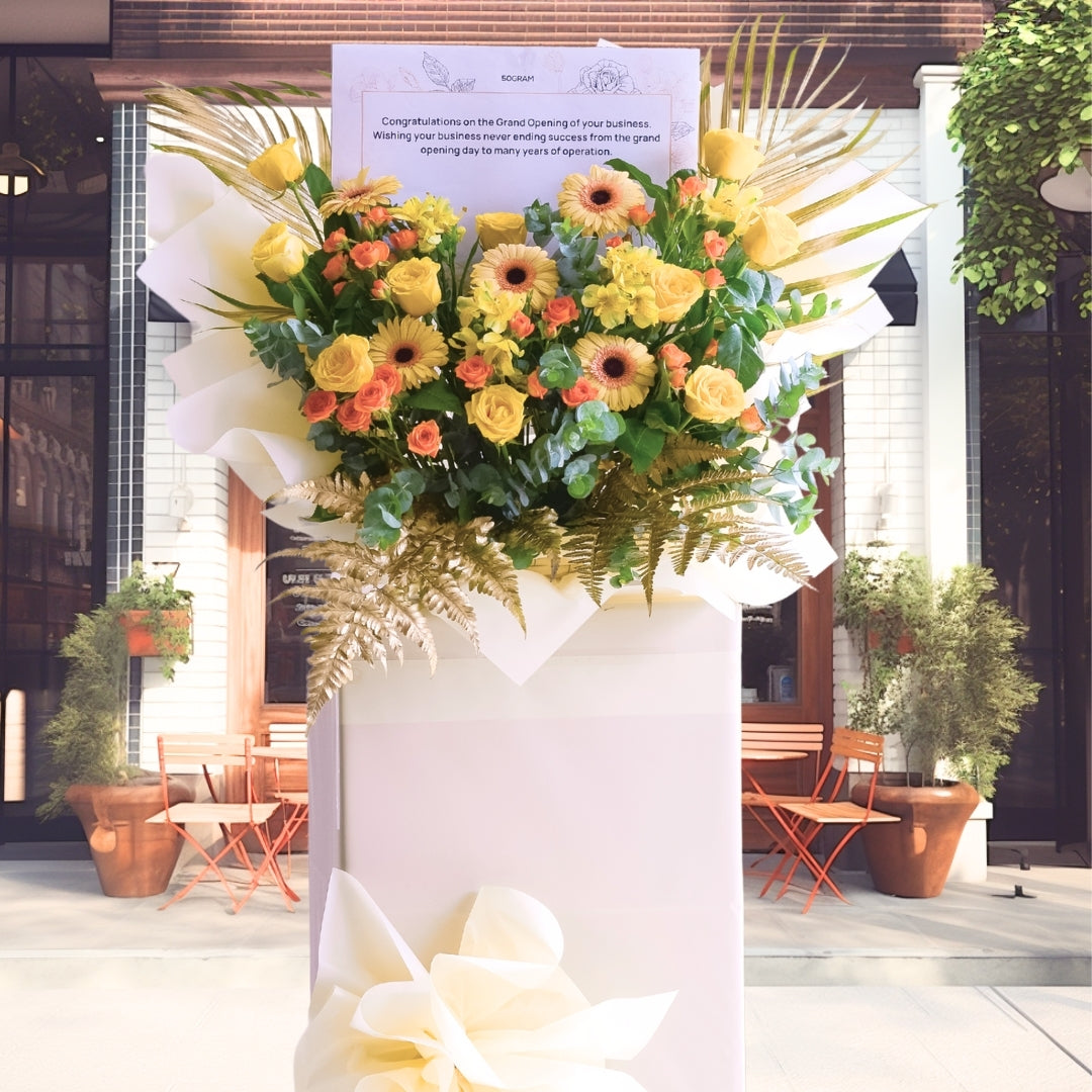 Grace in Gold | Business Opening Stand image 3
