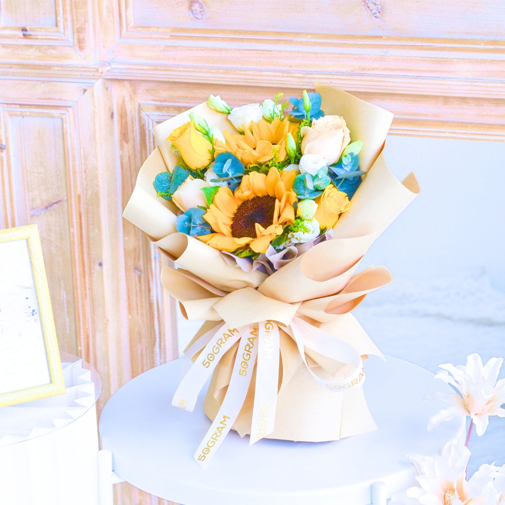 Future Bright Sunflower Hand Bouquet image 5
