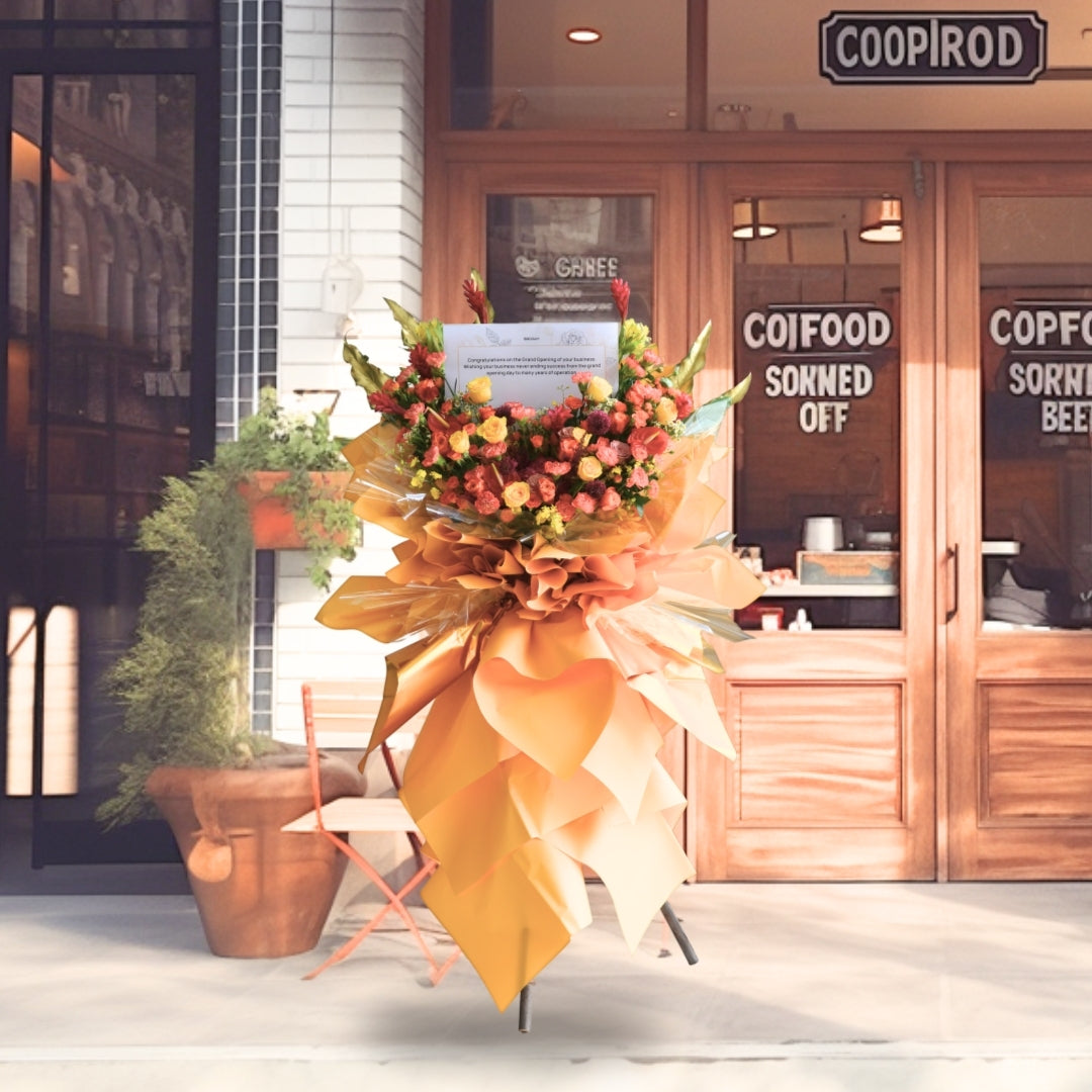 Golden Horizon | Business Opening Stand image 2