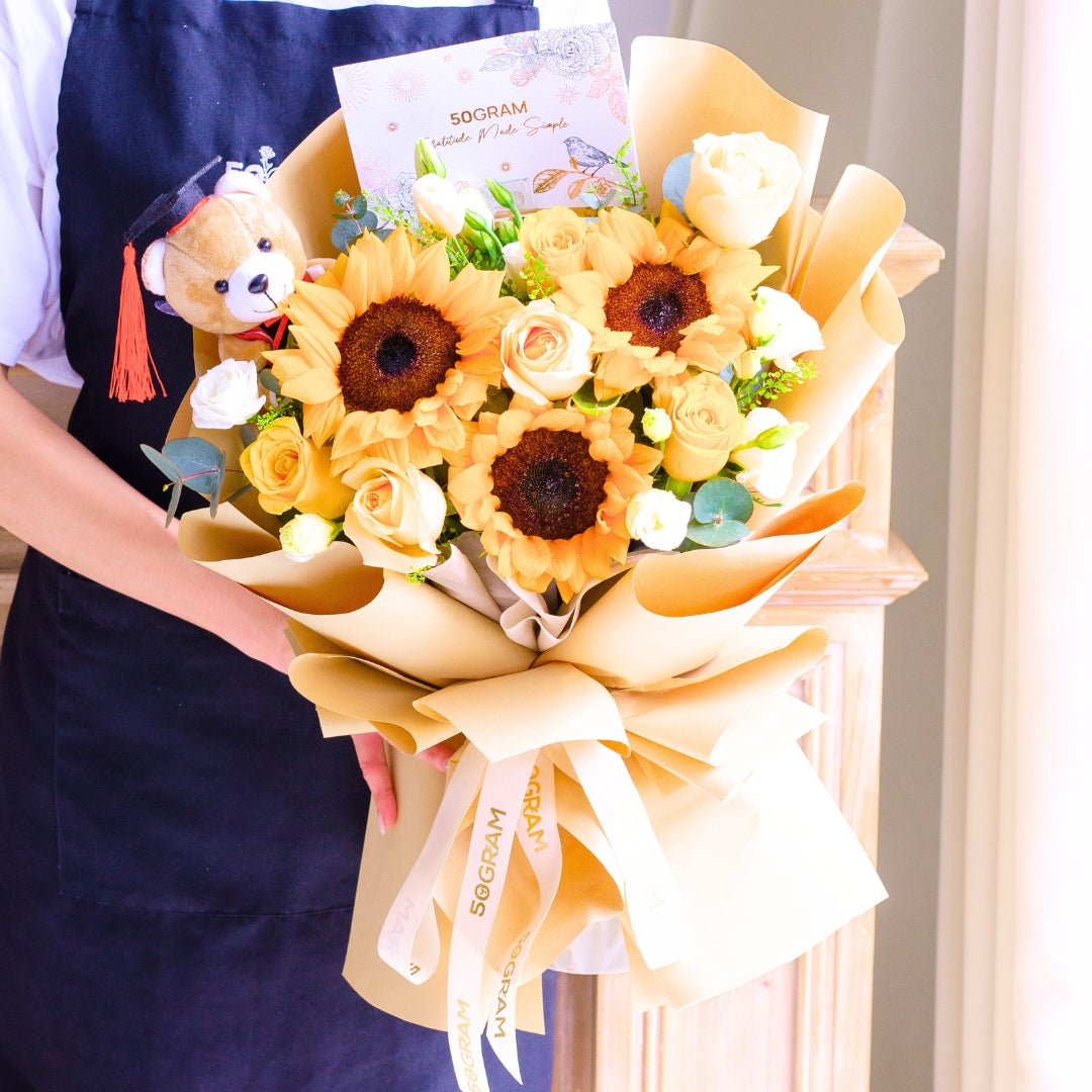 Future Bright Sunflower Hand Bouquet image 7