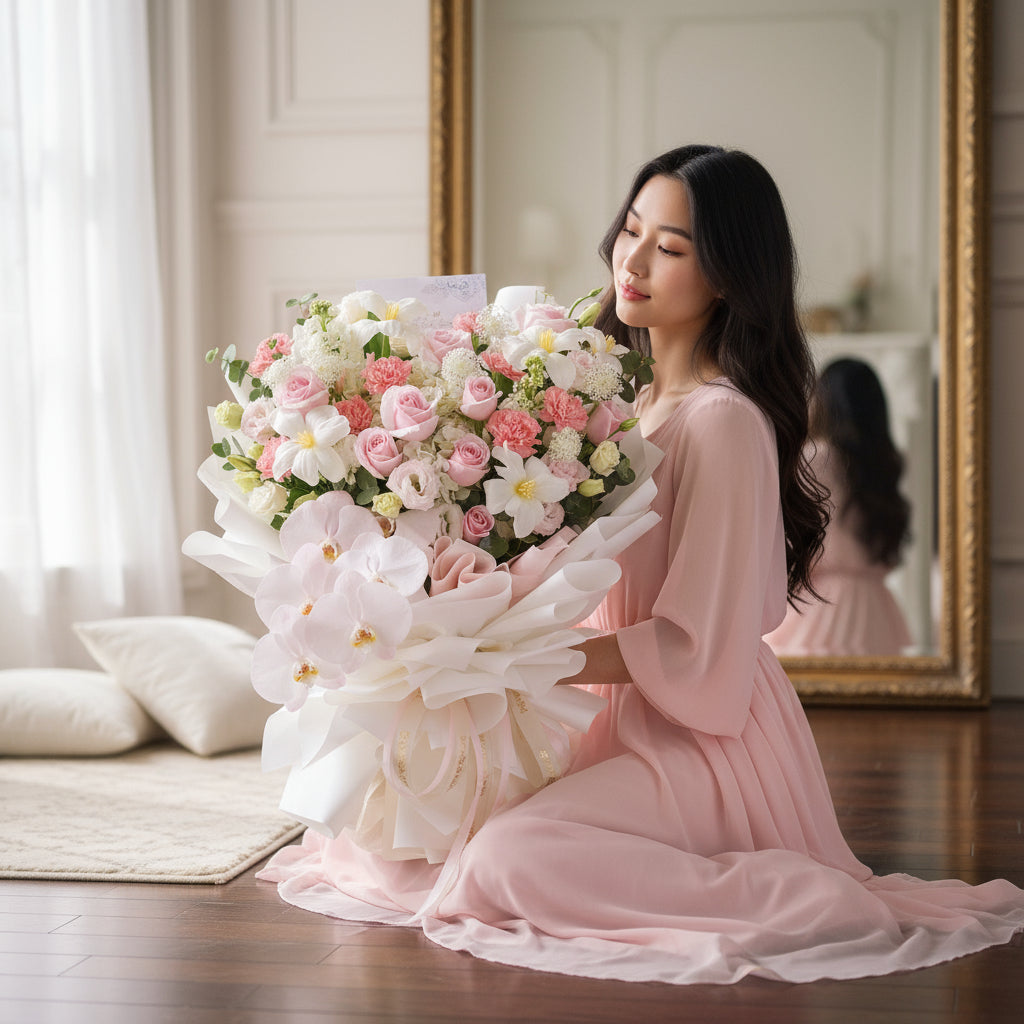 Belle Neige Hand Bouquet image 1