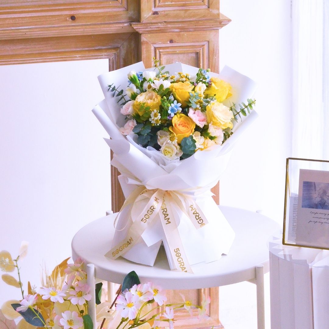 Feminine Flourish Hand Bouquet - Regular image 3