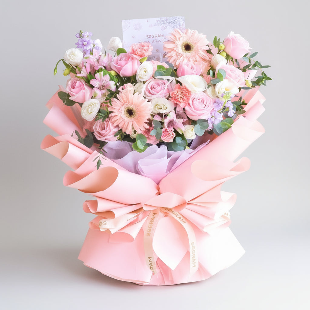 Lush Romance Hand Bouquet image 0