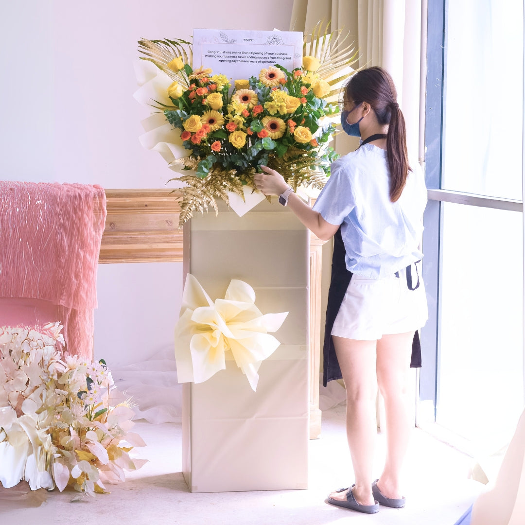 Grace in Gold | Business Opening Stand image 8