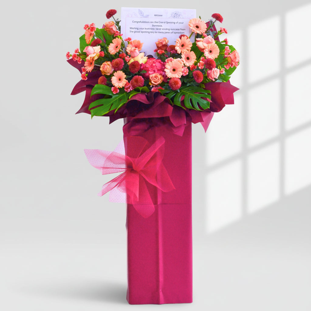 Scarlet Radiance | Business Opening Stand image 0