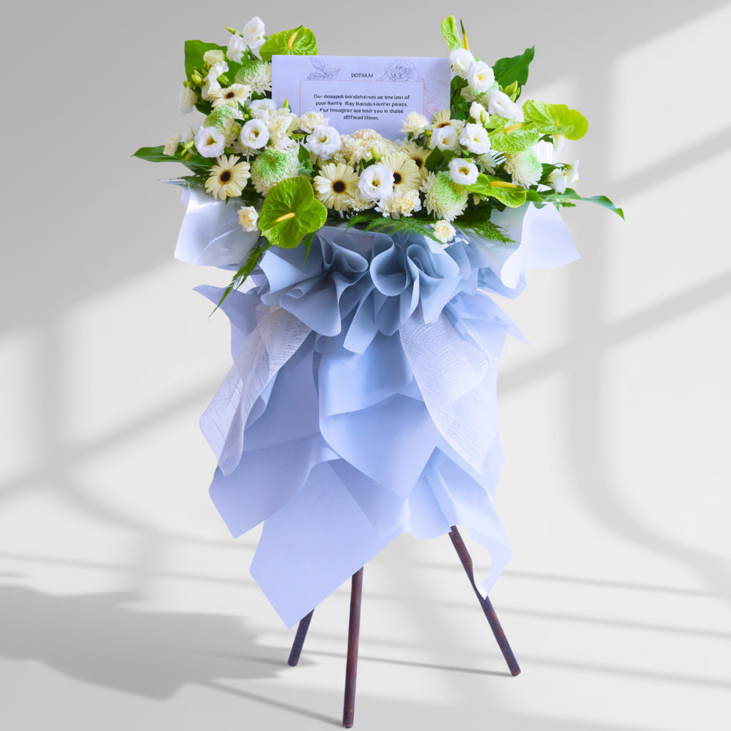 Everlasting Memory | Condolences Flower Stand image 0