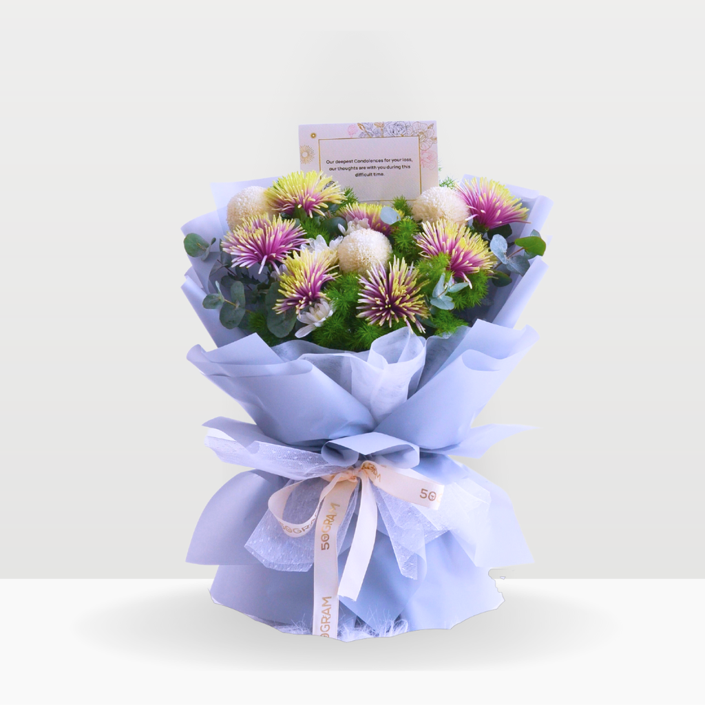 Twilight Serenity | Condolences Hand Bouquet image 7