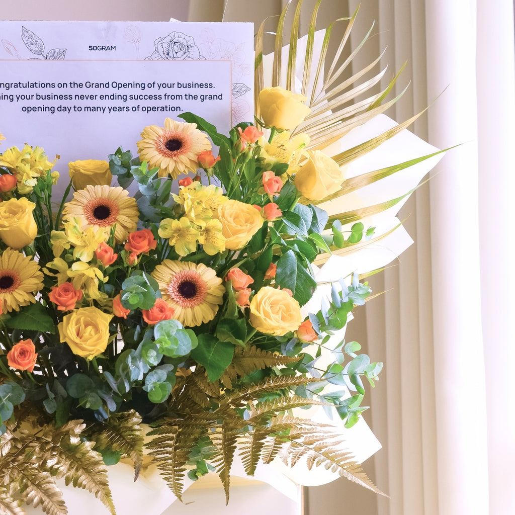 Grace in Gold | Business Opening Stand image 5