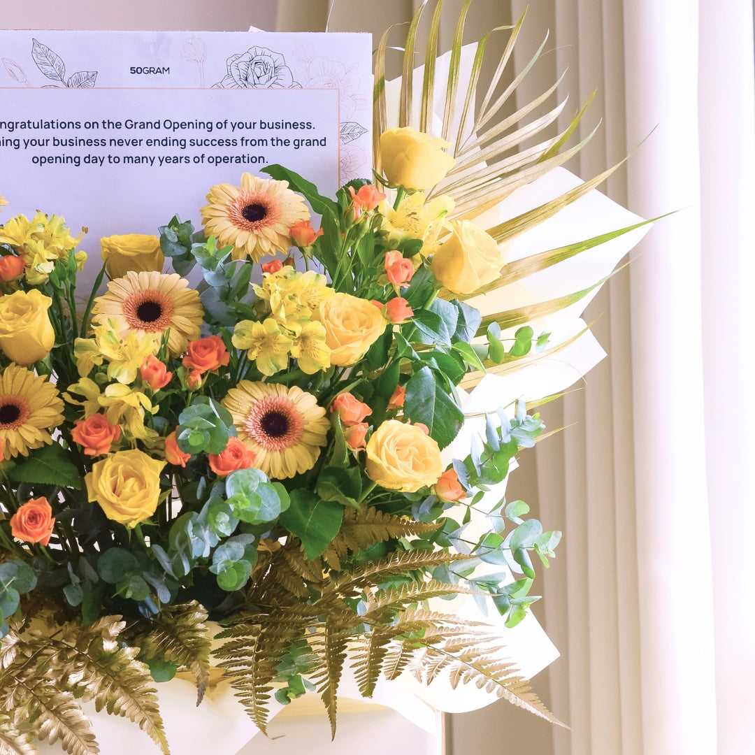 Grace in Gold | Business Opening Stand image 5