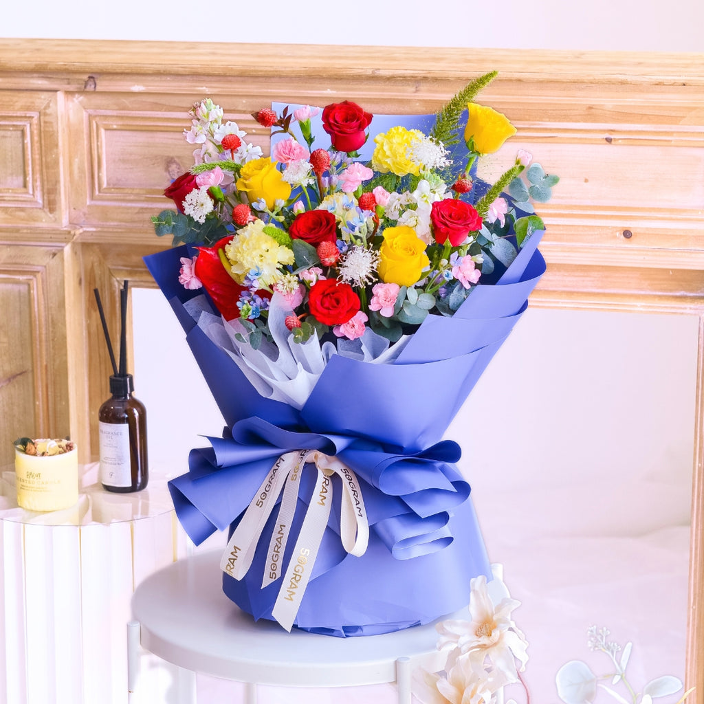 Rouge Theory Hand Bouquet image 6