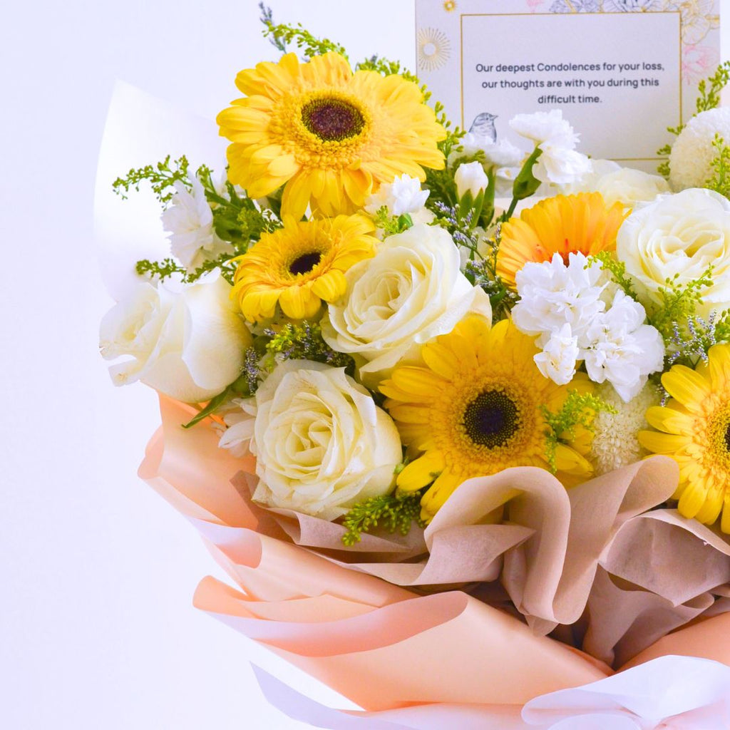 Dawn of Remembrance | Condolences Hand Bouquet image 6