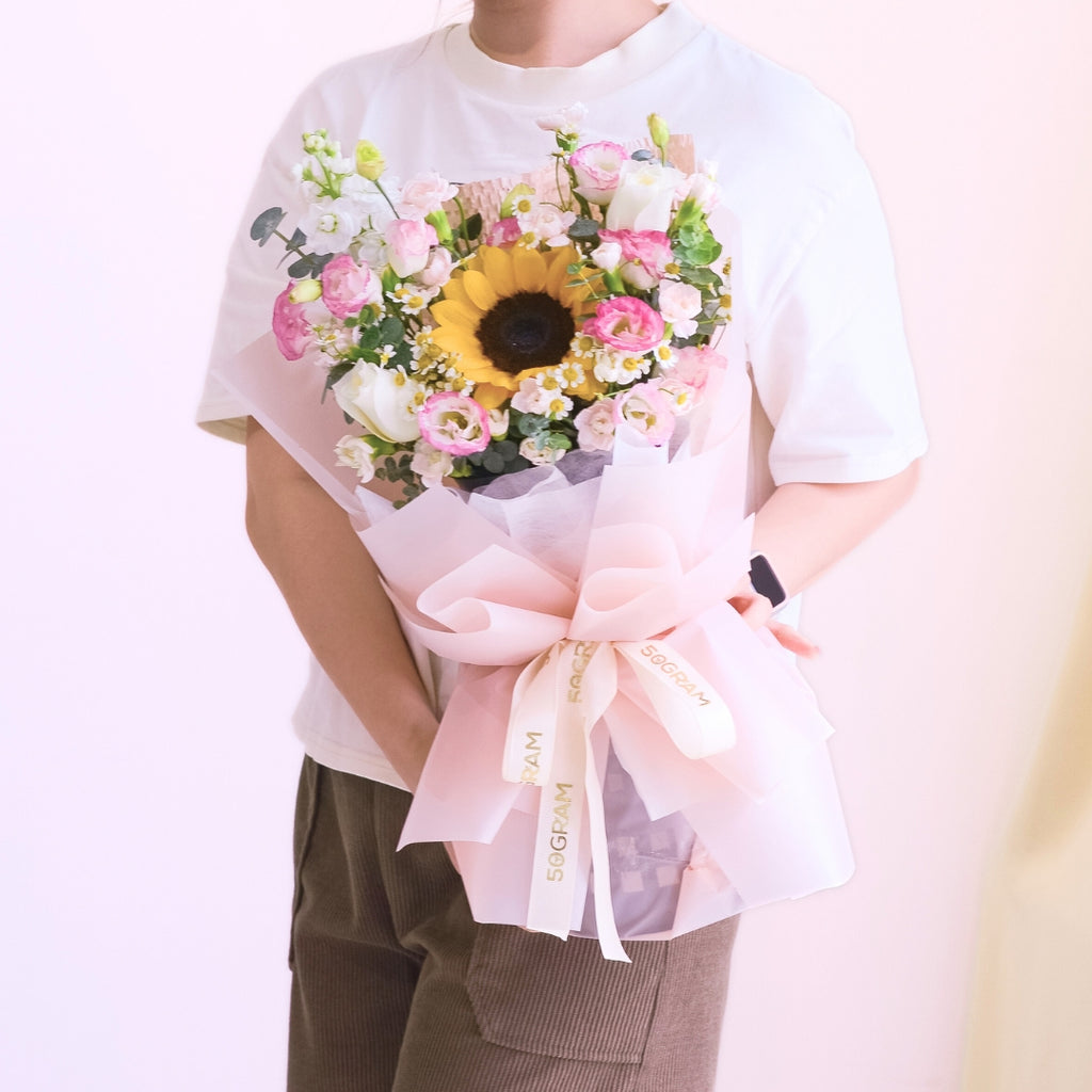 Sugar Sun Sunflower Hand Bouquet image 14