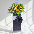 Soft Peace | Condolences Flower Stand image 0