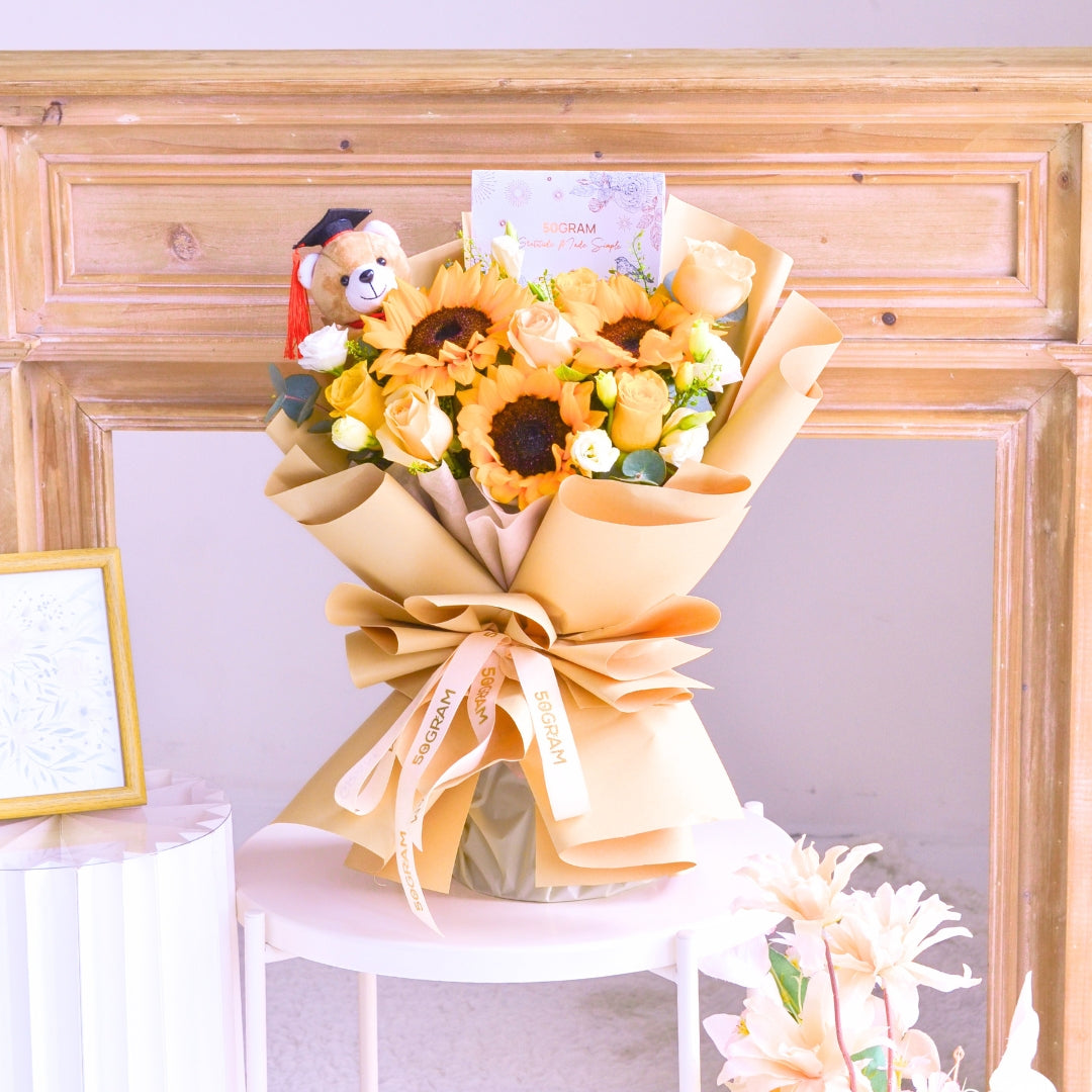 Future Bright Sunflower Hand Bouquet image 8
