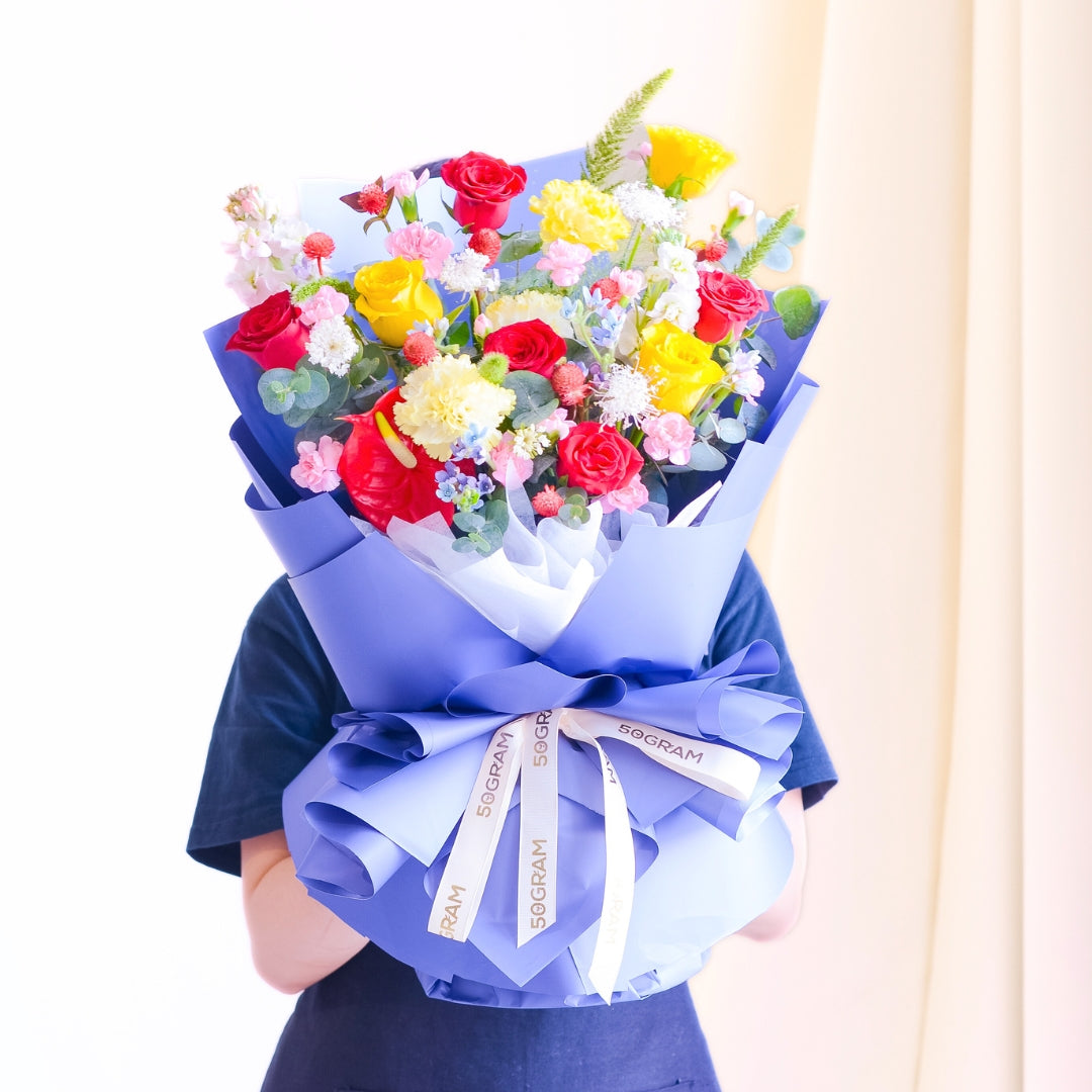Rouge Theory Hand Bouquet image 9