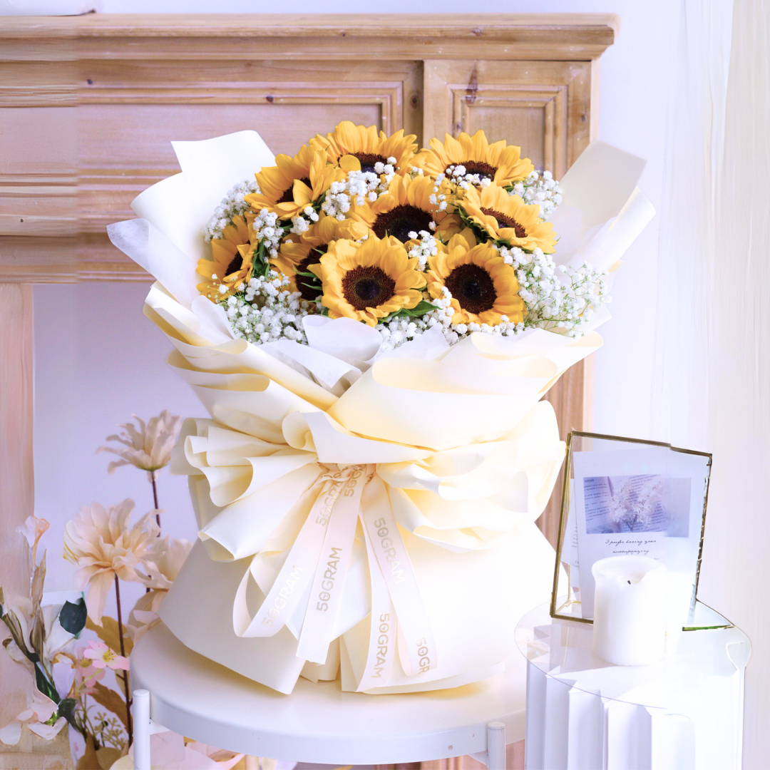 Sunny Blooms Sunflower Hand Bouquet image 4