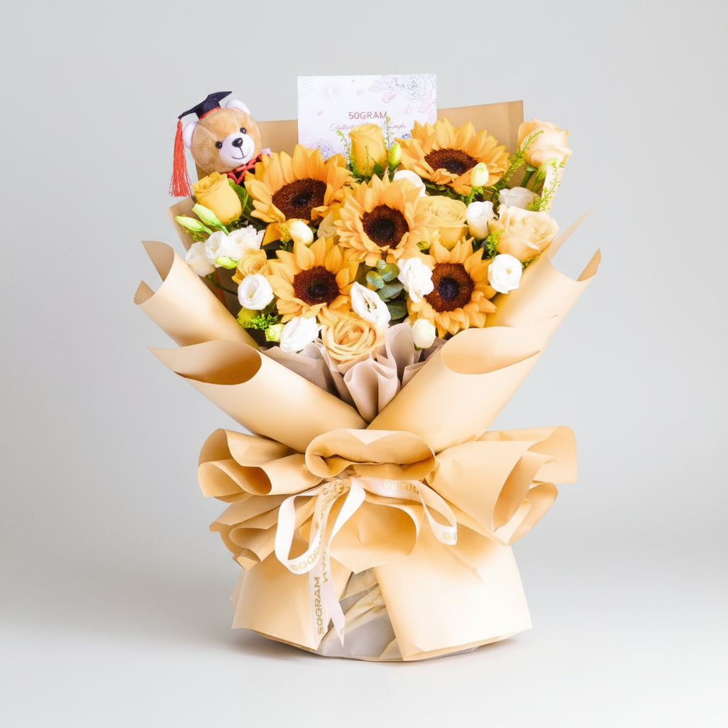 Future Bright Sunflower Hand Bouquet image 0