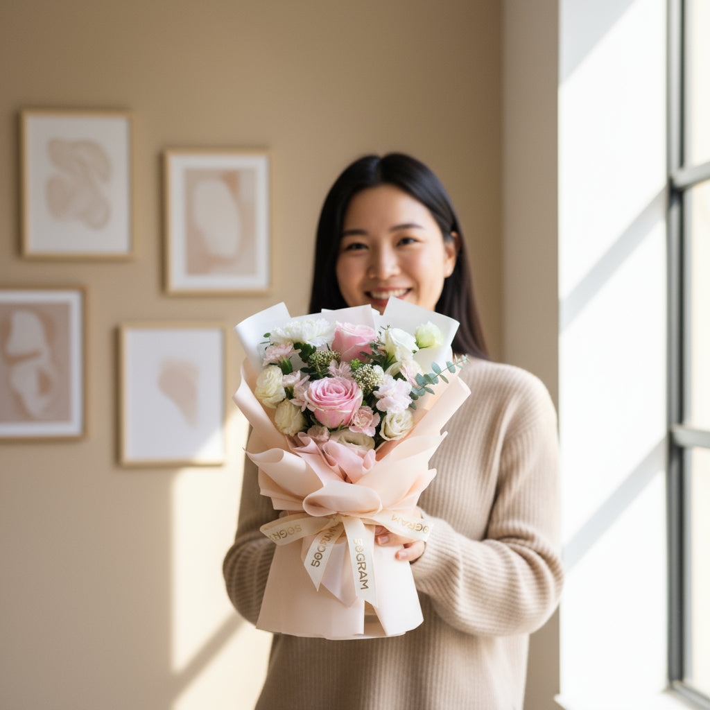 Graceful Blossom Hand Bouquet - Regular image 2