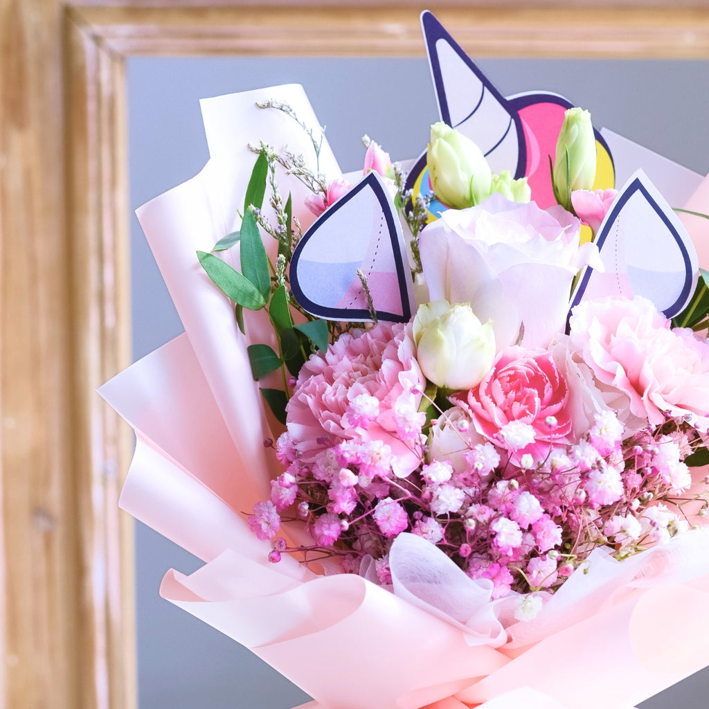 Mini Miracle Pink Carnation Bouquet image 6