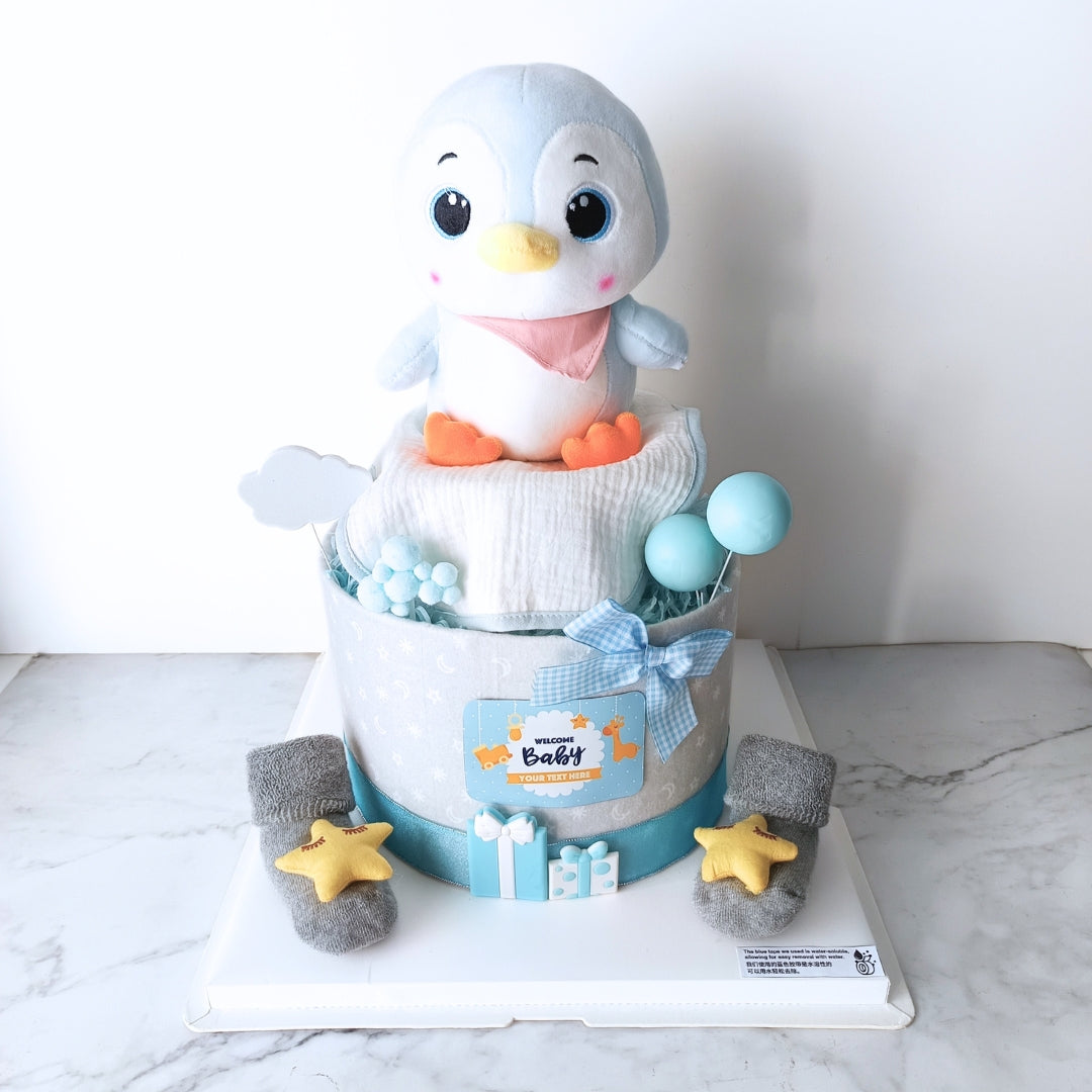 Puddle Penguin Baby Shower Gift image 1