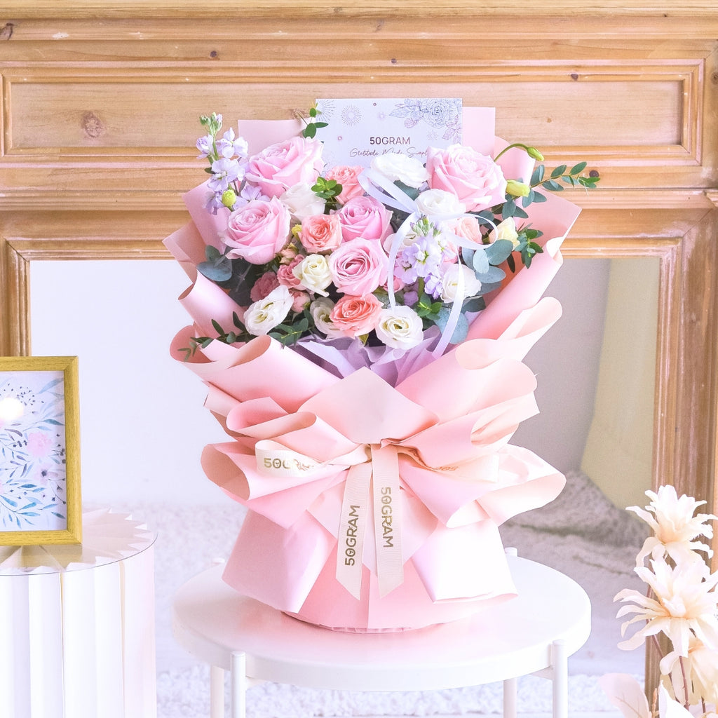Lush Romance Hand Bouquet image 3