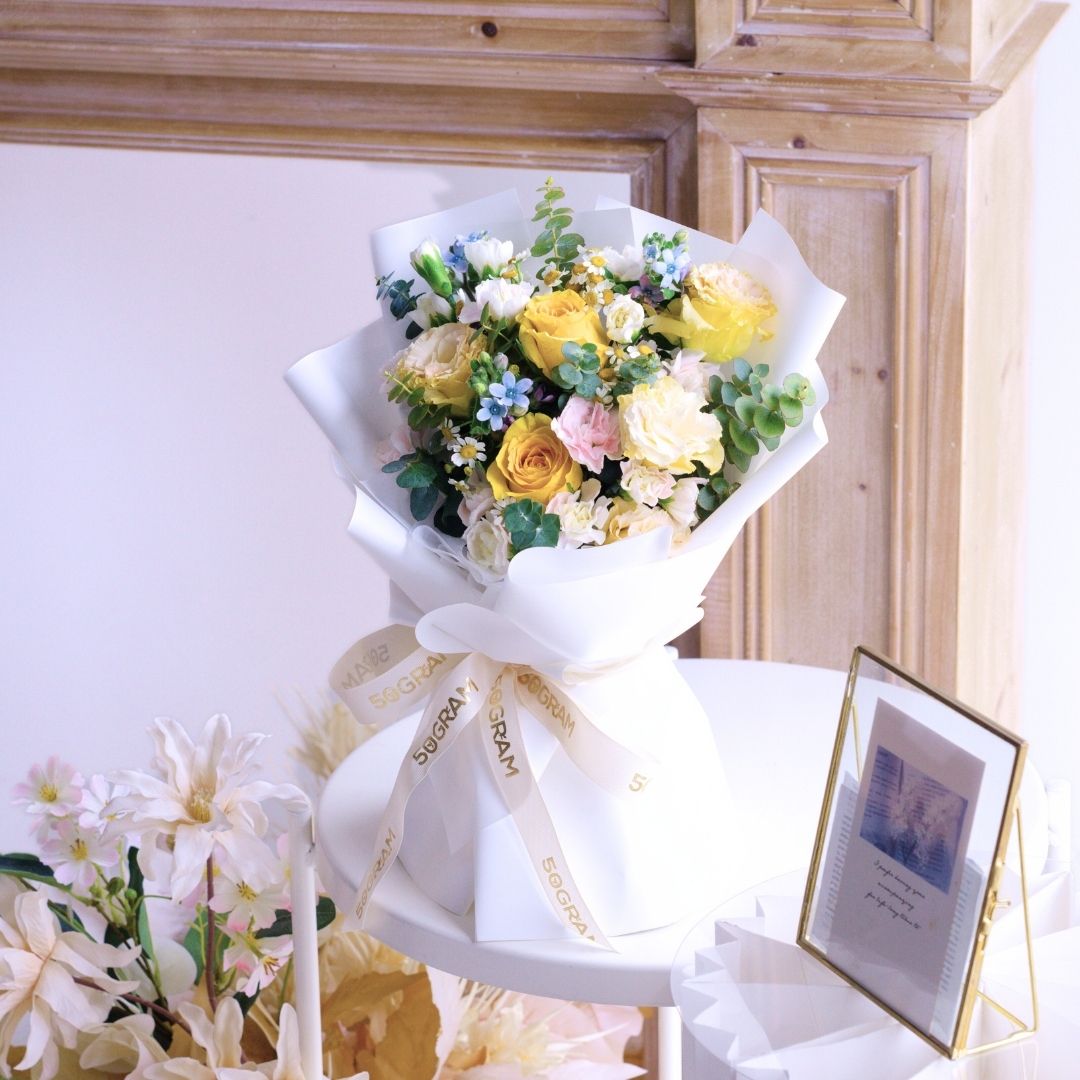 Feminine Flourish Hand Bouquet - Regular image 4