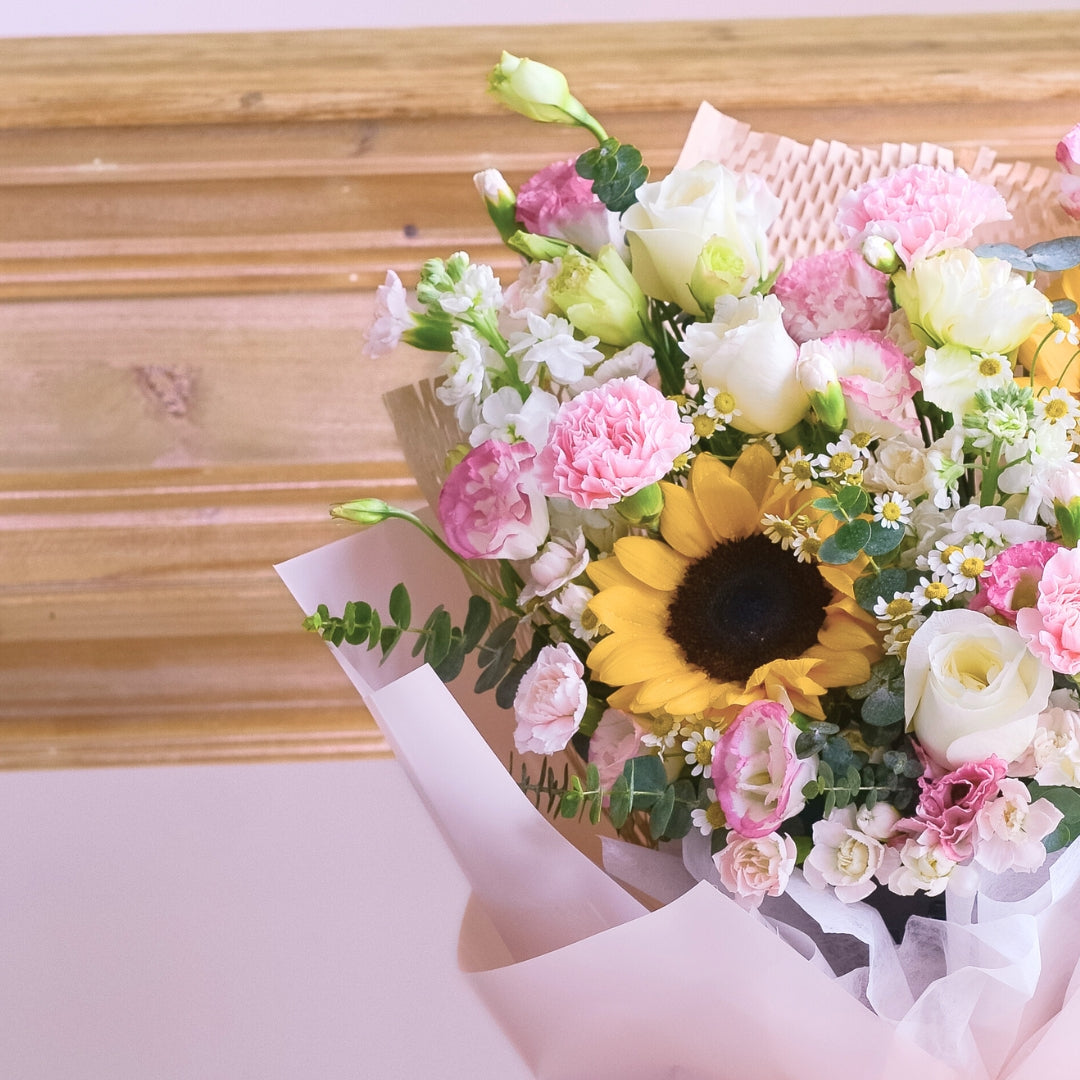 Sugar Sun Sunflower Hand Bouquet image 8