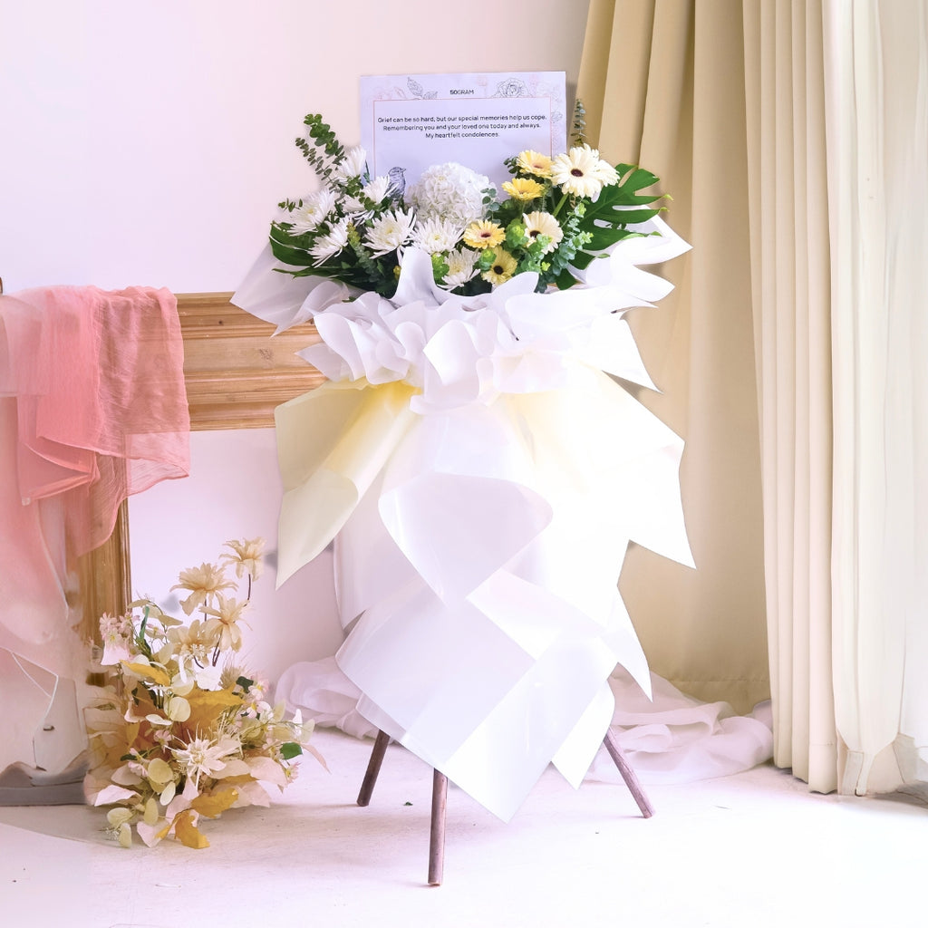 Pure Elegance | Condolences Flower Stand image 7