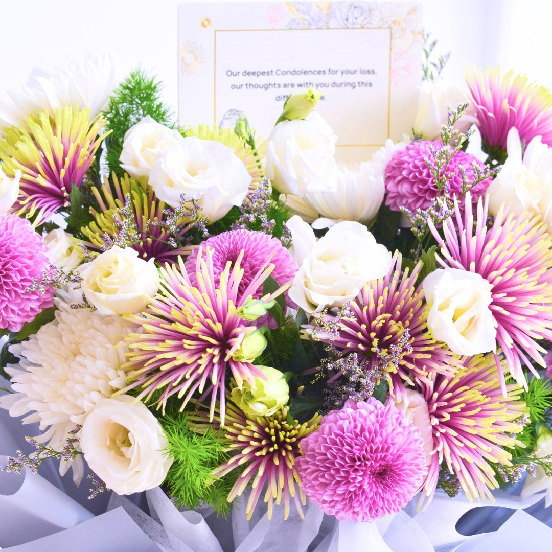 Twilight Serenity | Condolences Hand Bouquet image 6