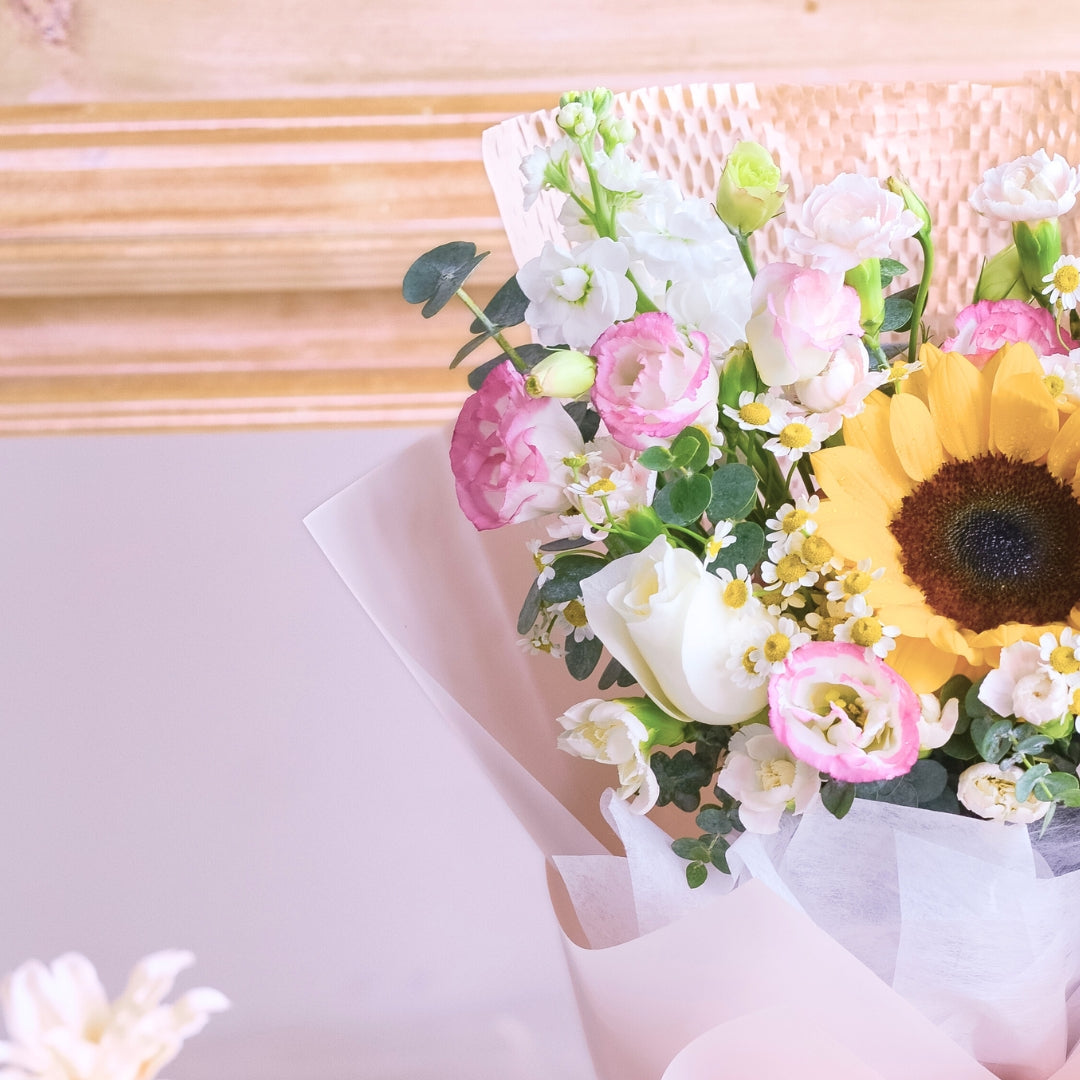 Sugar Sun Sunflower Hand Bouquet image 12