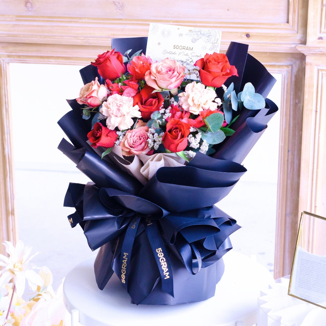 Endless Devotion Red Rose Hand Bouquet image 8