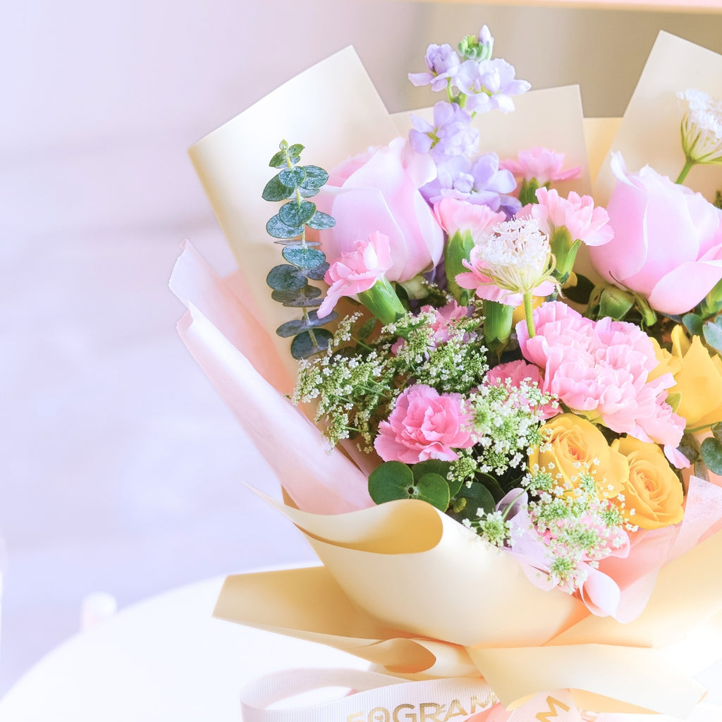 Honey Haze Hand Bouquet image 17