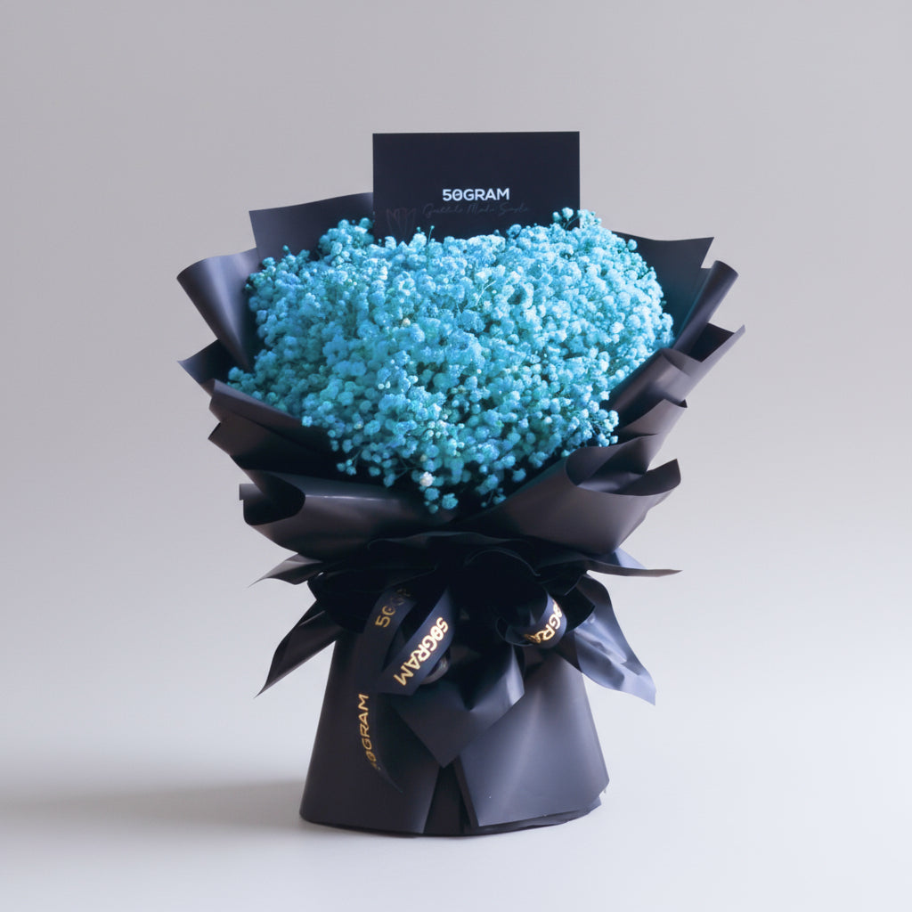 Baby Tiffany Baby Breath Hand Bouquet image 0