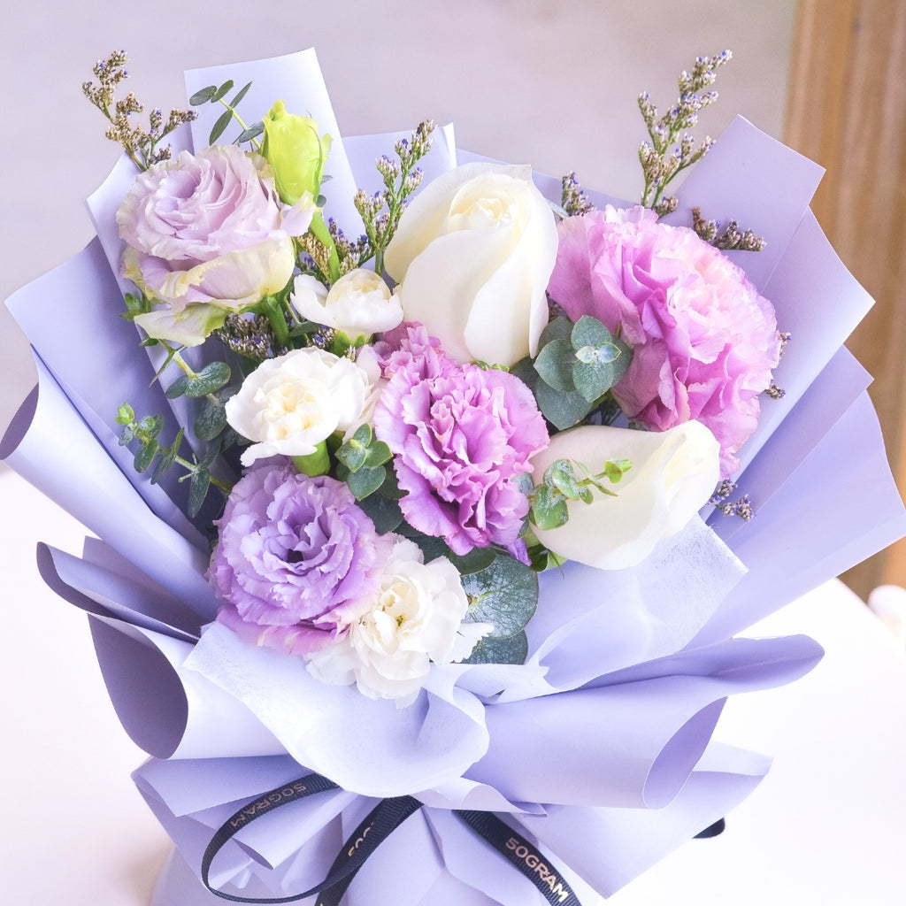 Feminine Grace Mini Hand Bouquet image 6