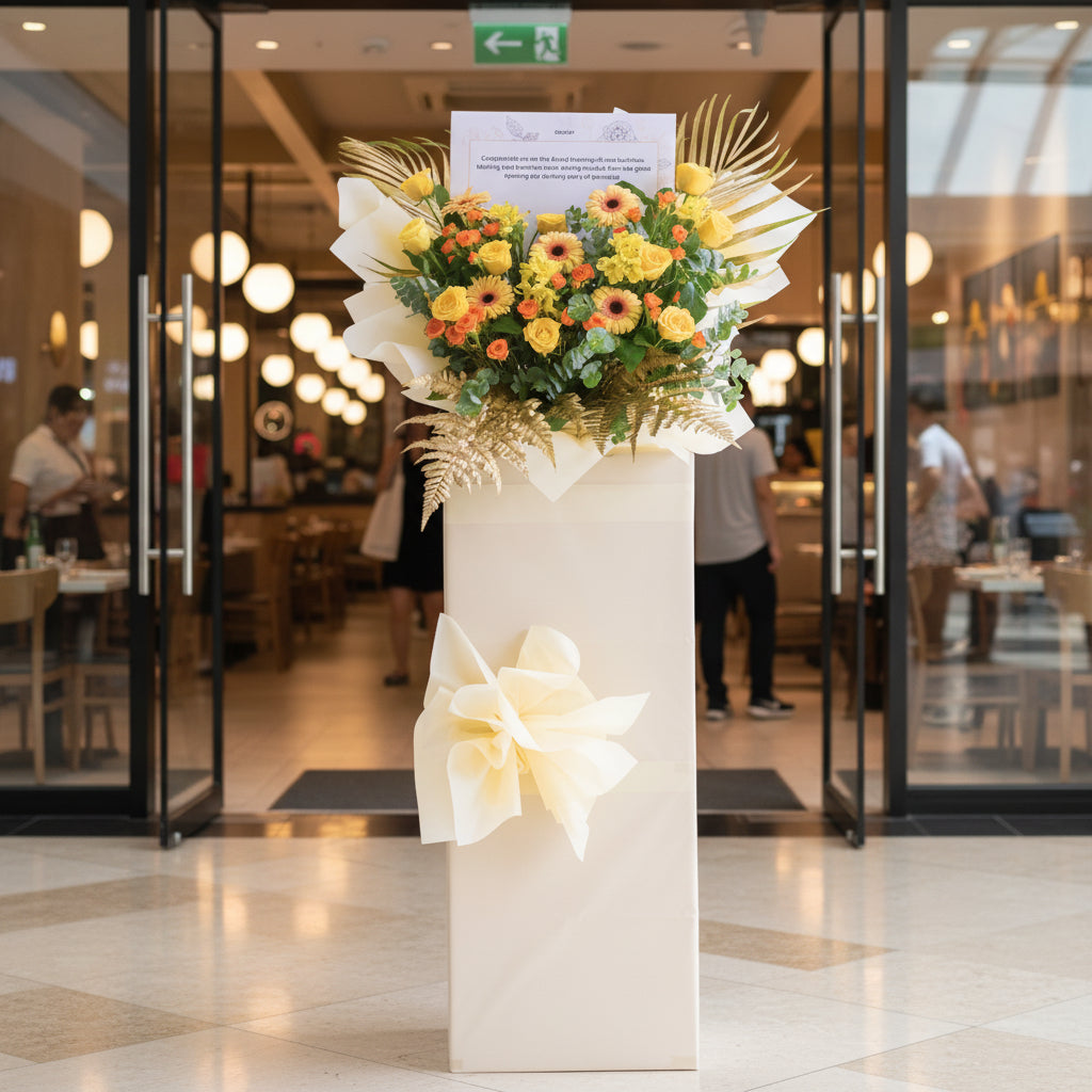 Grace in Gold | Business Opening Stand image 1