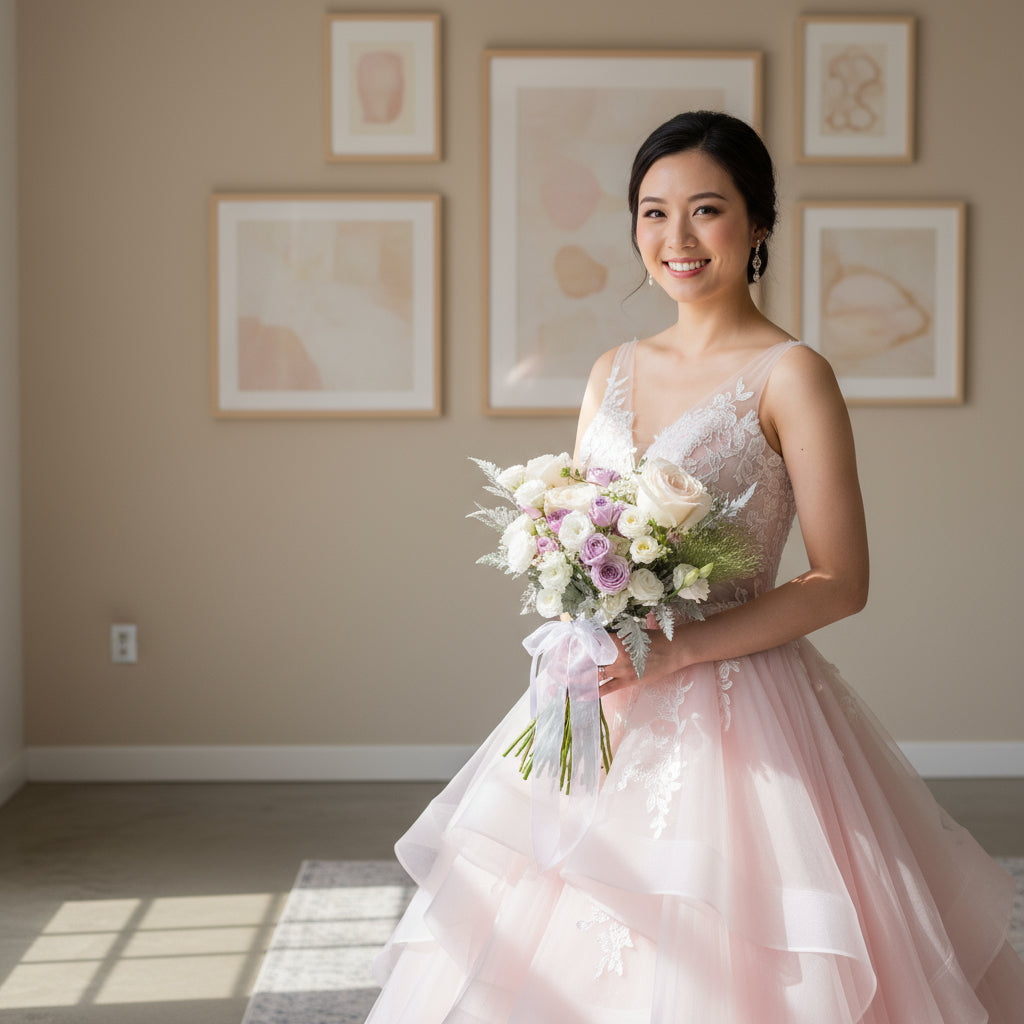 Ivory Amethyst | Bridal Bouquet image 1