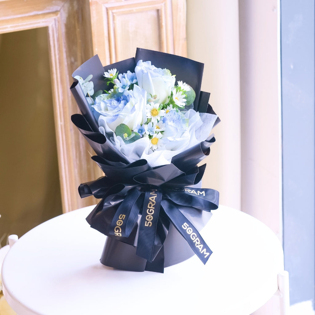 Hero in Bloom Small Hand Bouquet image 3