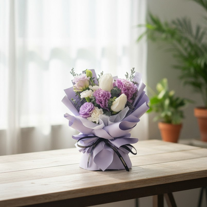 Feminine Grace Mini Hand Bouquet image 1